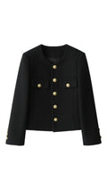 GIACCA DONNA IN TESSUTO RAFFINATO CON BOTTONI