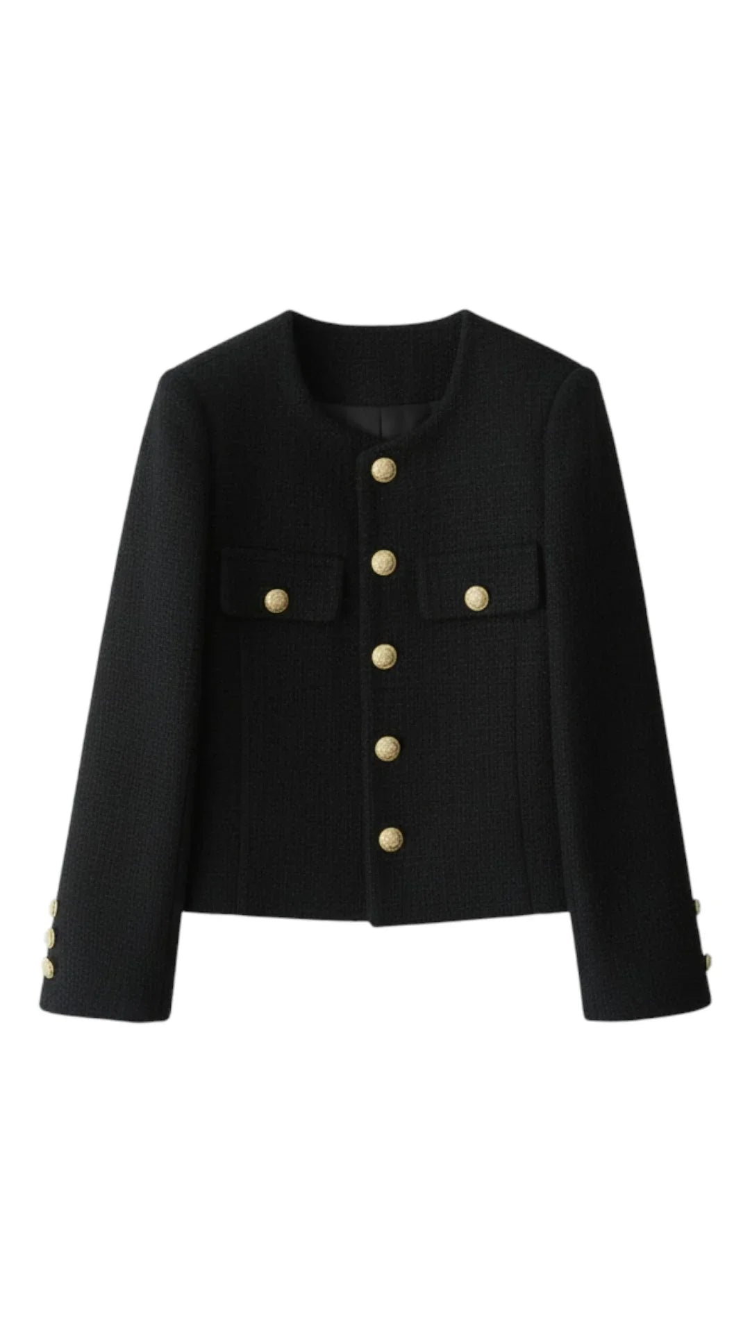 GIACCA DONNA IN TESSUTO RAFFINATO CON BOTTONI
