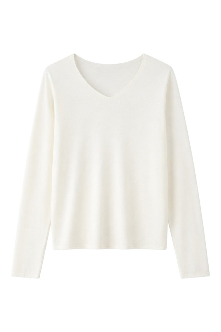 Maglia da donna in misto lana e cashmere