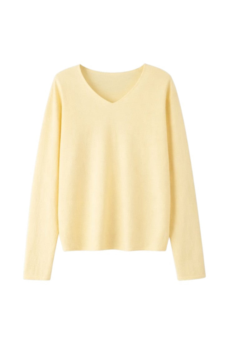 Maglia da donna in misto lana e cashmere