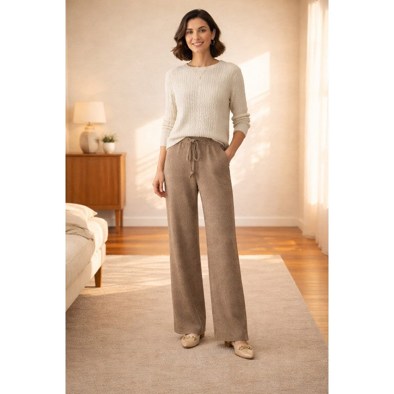 ELEGANZA MORBIDA IN LANA PREGIATA