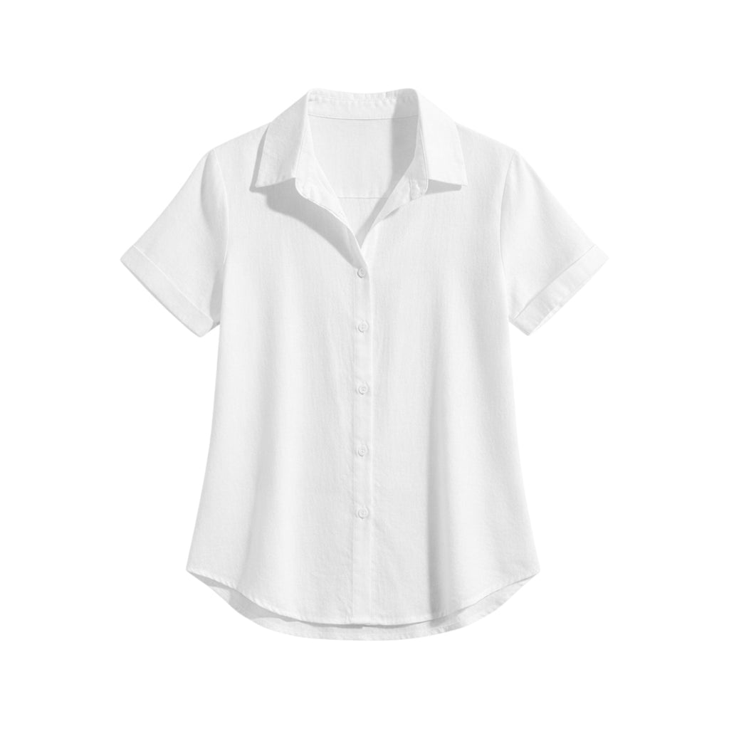 Camicia Donna in Cotone e Lino