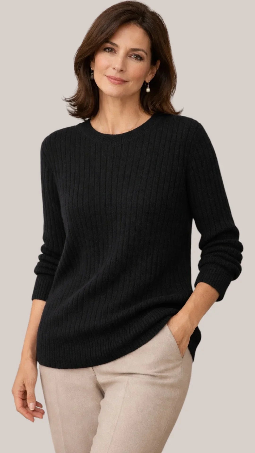 MAGLIA IN LANA A COSTE CLASSICHE