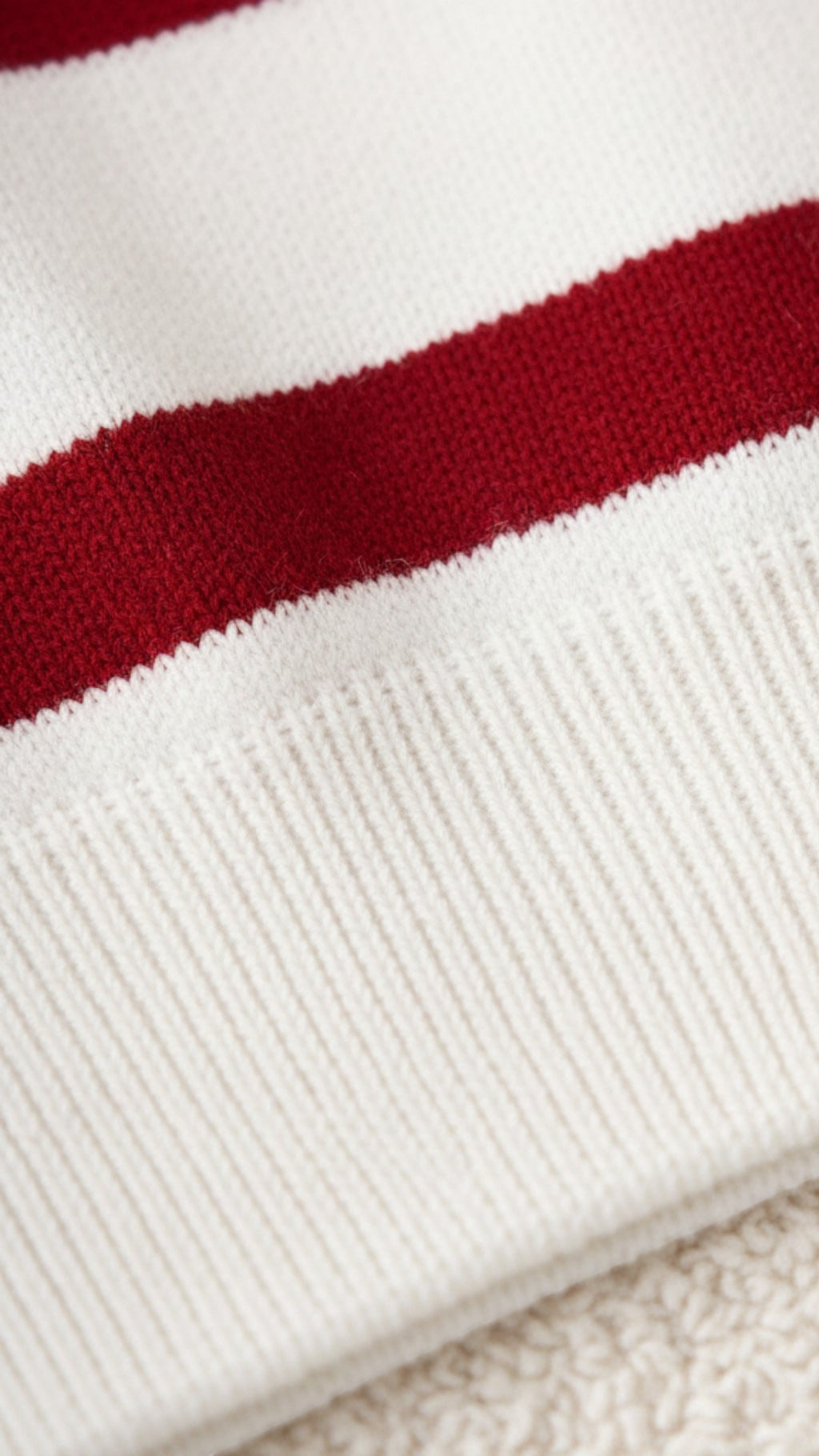 Cárdigan de Algodón a Rayas para Mujer con Escote en V