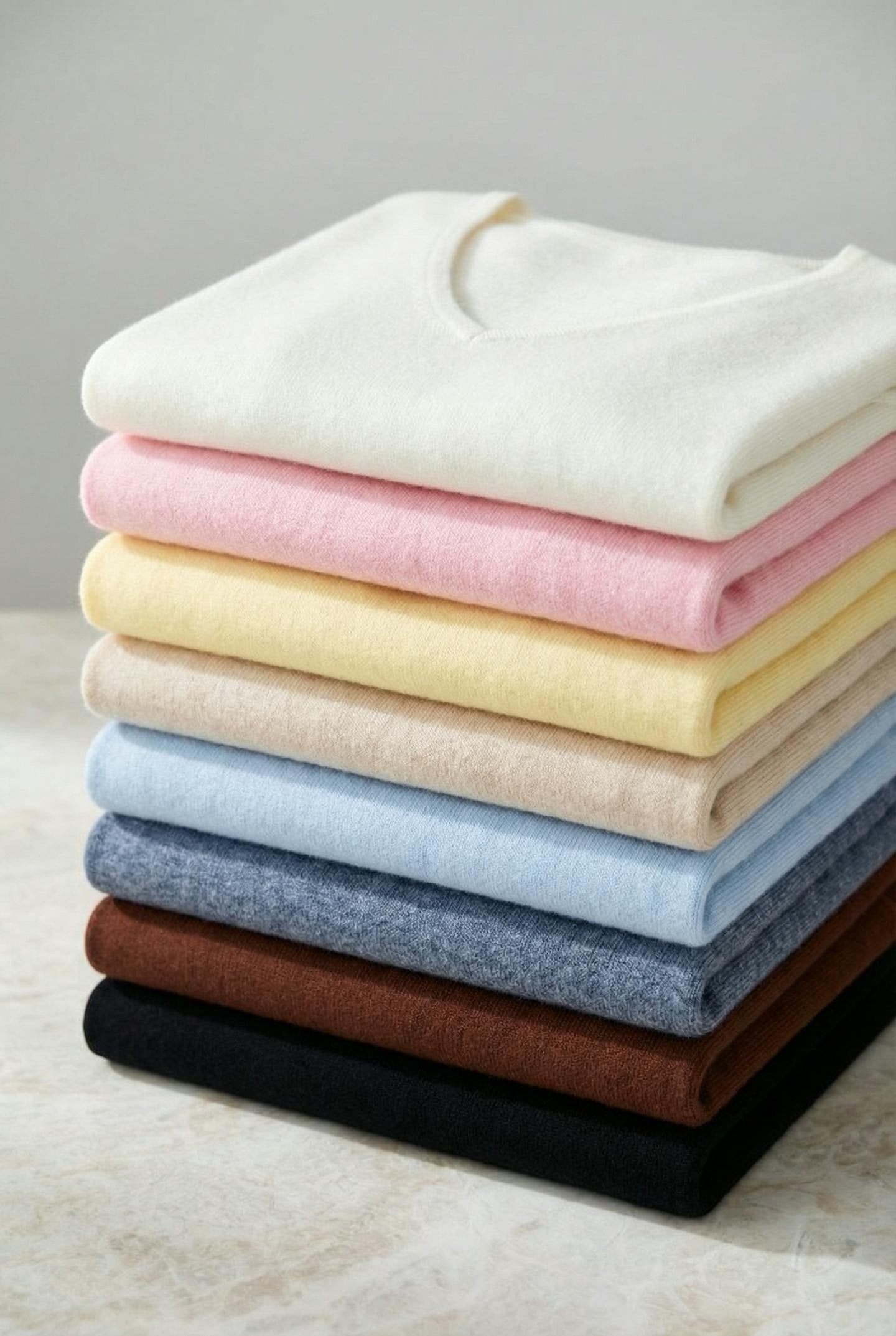 Maglia da donna in misto lana e cashmere