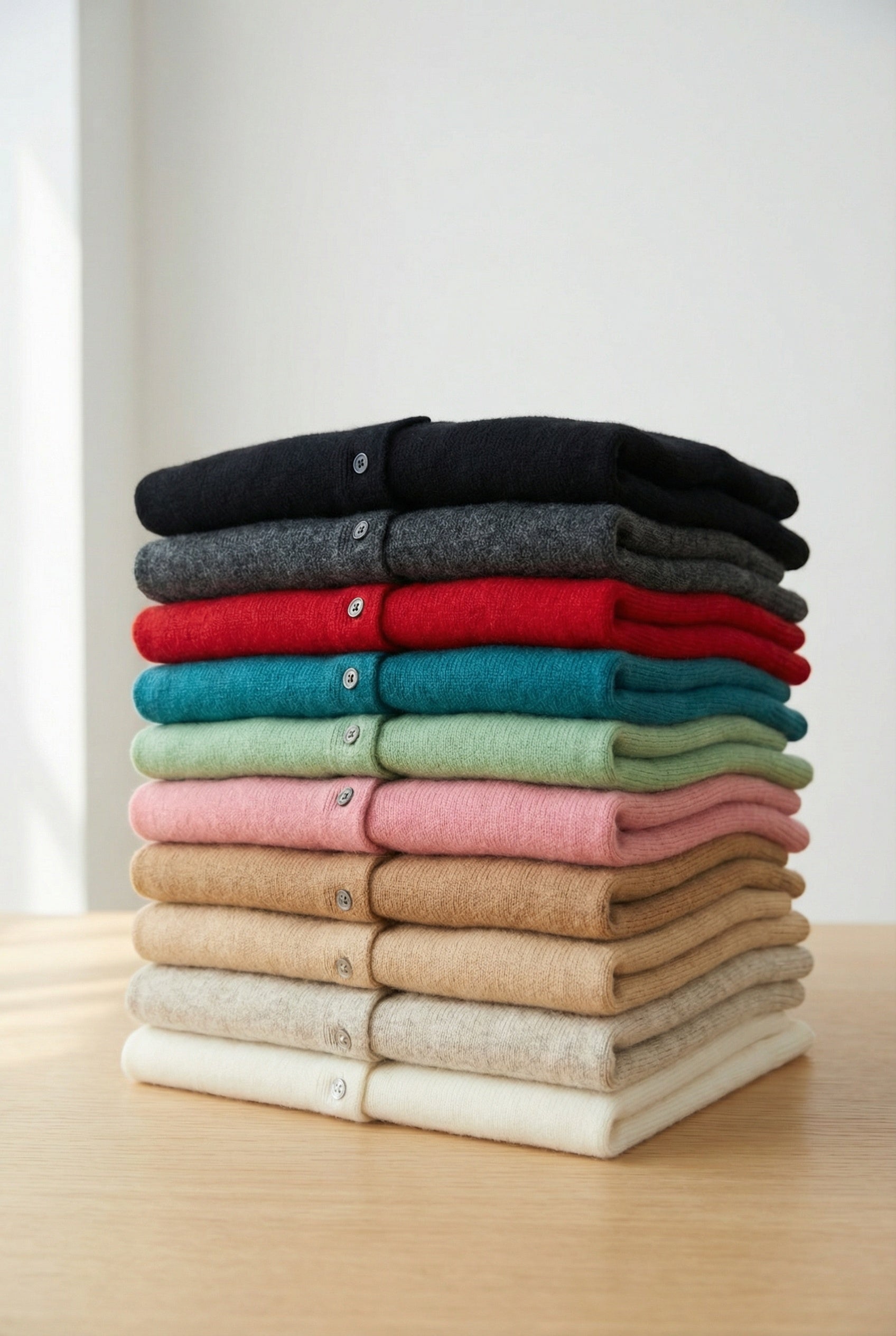 Cardigan Donna in 100% Lana Merino Extrafine